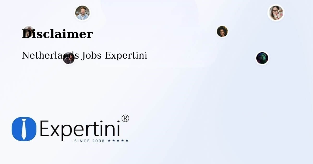 Disclaimer – Staphorst - Netherlands Jobs Expertini