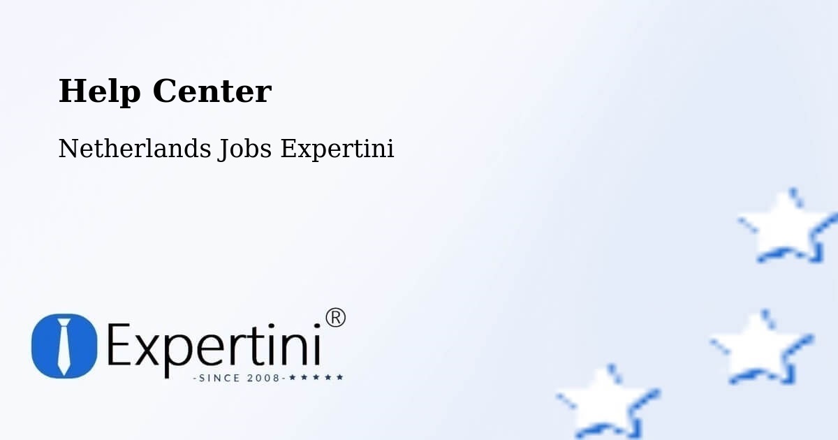 Help Center – Staphorst - Netherlands Jobs Expertini