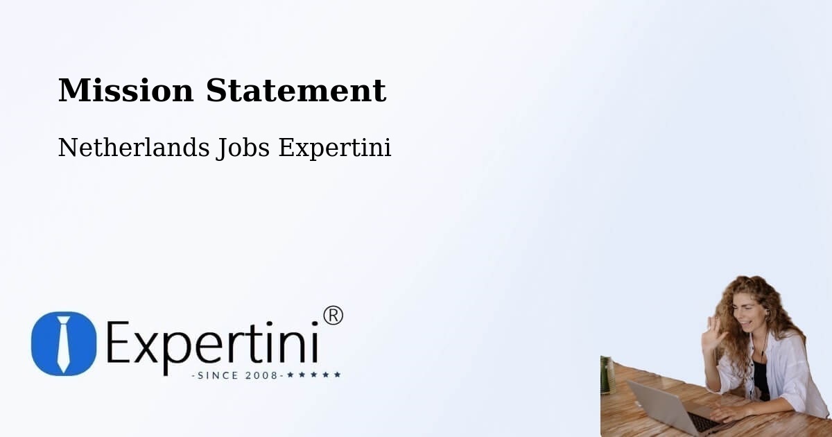 Corporate Mission – Staphorst - Netherlands Jobs Expertini